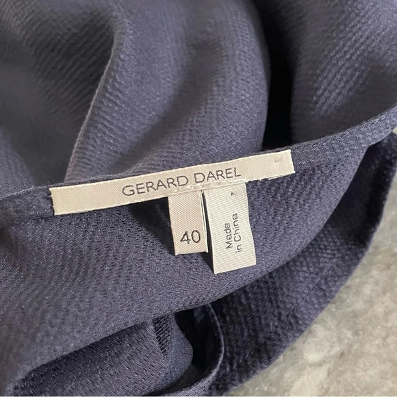Gerard Darel Navy Silk Blouse - Picture 2 of 9
